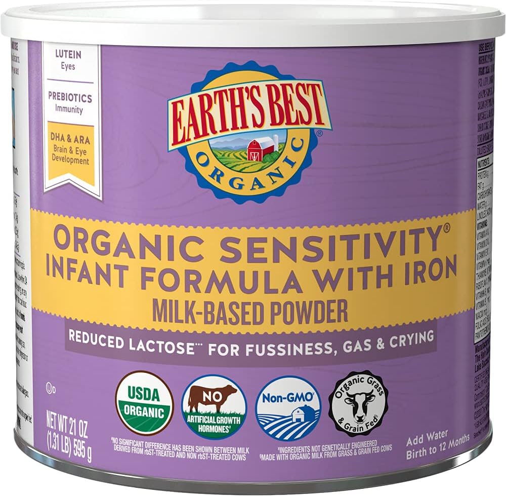 Best Organic Formula for Sensitive Tummies